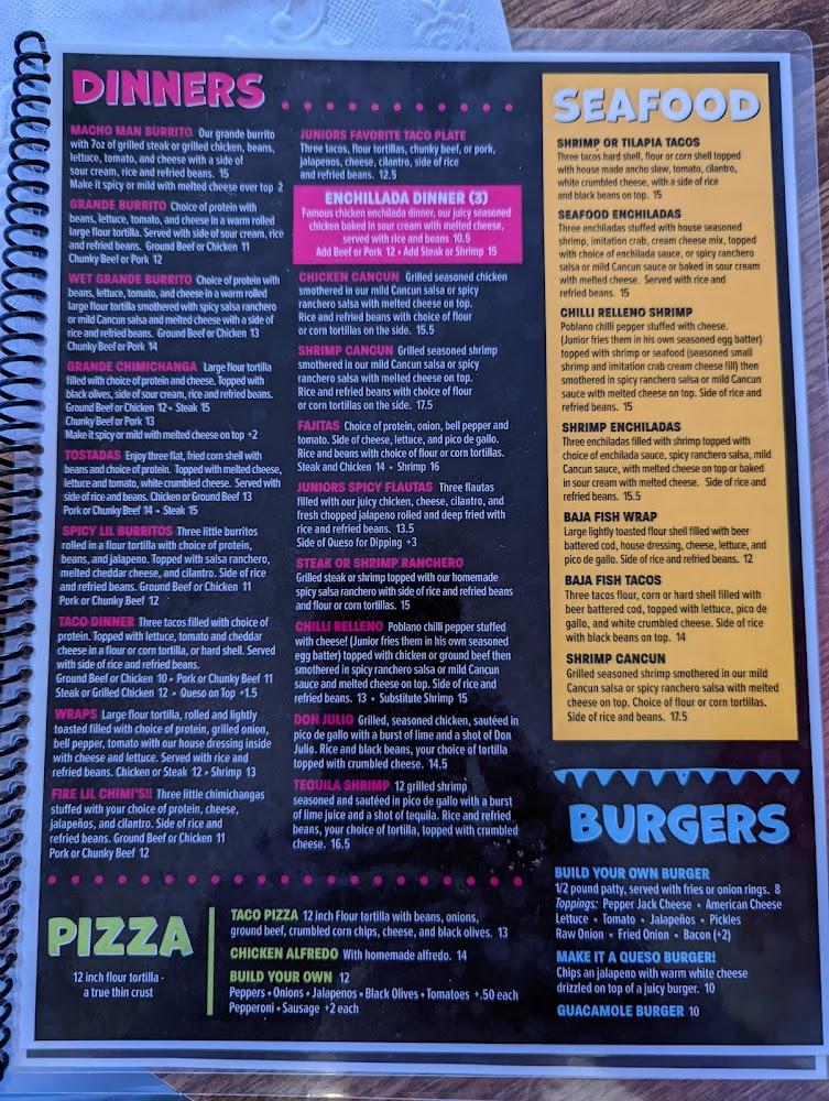 Amado Jr's Menu image 3